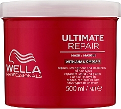 Crememaske für alle Haartypen - Wella Professionals Ultimate Repair Mask With AHA & Omega-9  — Bild N5