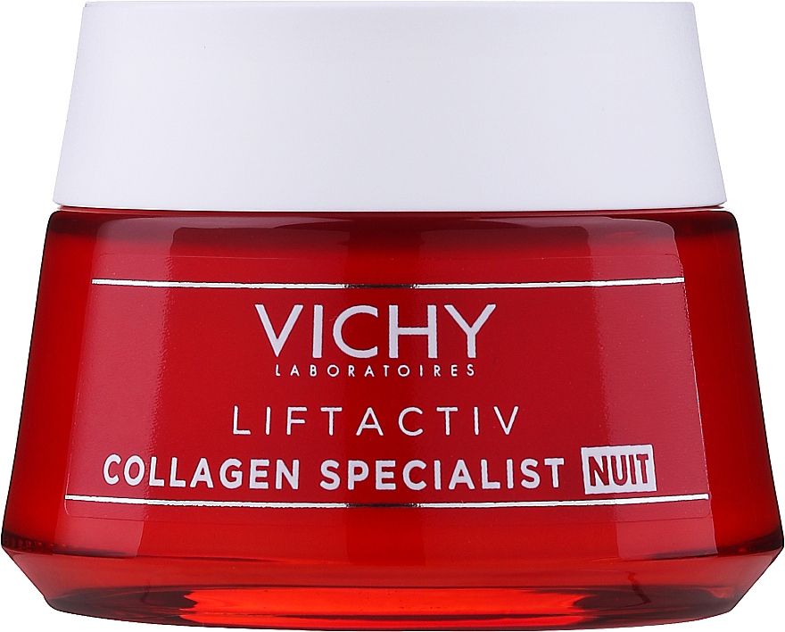 Nachtcreme für das Gesicht mit Kollagen - Vichy LiftActiv Collagen Specialist Night — Bild N2