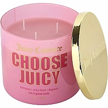 Duftkerze - Juicy Couture Choose Juicy Fine Fragrance Candle — Bild N2