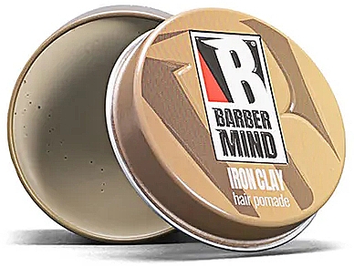 Haarpomade mit Ton - Barber Mind Iron Clay Pomade — Bild N1