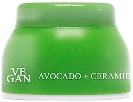 Augencreme mit Avocadoextrakt und Ceramiden  - Vegan By Happy Avocado + Ceramides Eye Cream — Bild N2