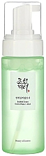 Düfte, Parfümerie und Kosmetik Exfolierendes und revitalisierendes Gesichtstonikum mit 3% Glykolsäure und grüner Pflaume - Beauty of Joseon Green Plum AHA Bubble Toner