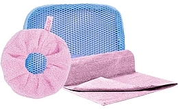 Düfte, Parfümerie und Kosmetik Set - Glov Skin Positive Set (towel/1szt + scrunchie/1szt + bag/1szt)