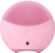 Doppelseitiges Massagegerät für das Gesicht - Foreo Luna 4 Mini Dual-Sided Facial Cleansing Massager Pearl Pink — Bild N2