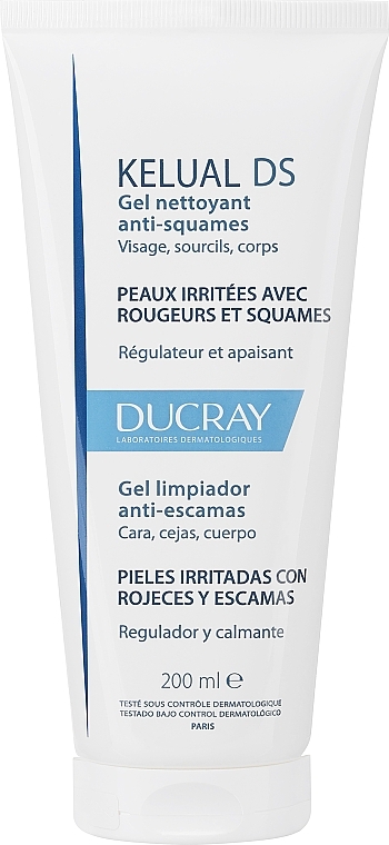 Reinigungsgel - Ducray Kelual DS Anti-Scales Cleansing Gel  — Bild N1