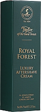 Taylor of Old Bond Street Royal Forest Aftershave Cream - After Shave Creme  — Bild N2