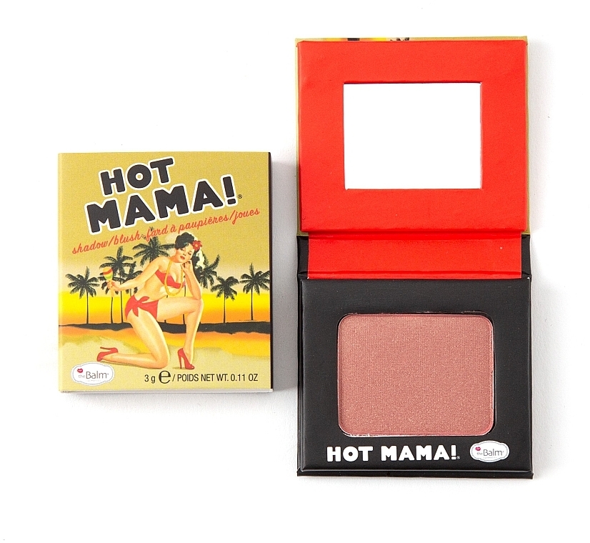 Rouge - theBalm Mamas Hot Mama Shadow/Blush (Mini)