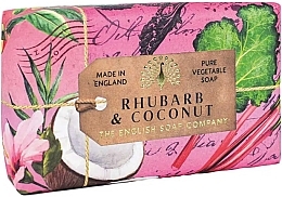 Seife Rhabarber und Kokos - The English Soap Company Anniversary Rhubarb & Coconut Soap — Bild N1