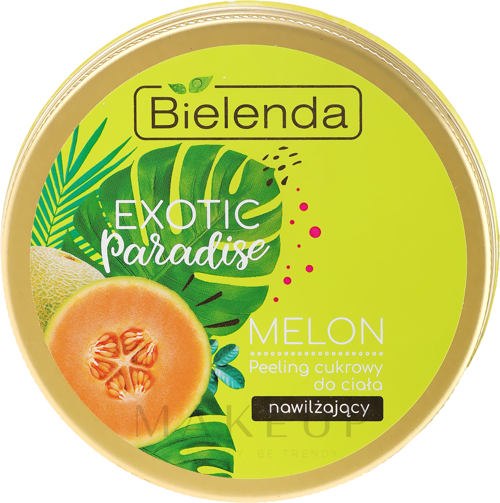 Feuchtigkeitsspendendes Zuckerpeeling für den Körper mit Melonenextrakt - Bielenda Exotic Paradise Peel — Foto 350 g