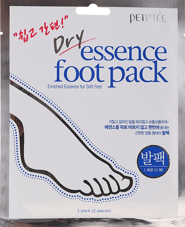Fußmaske mit trockener Essenz zum Aufweichen und Entfernen abgestorbener Hautzellen - Petitfee & Koelf Dry Essence Foot Pack — Bild N1