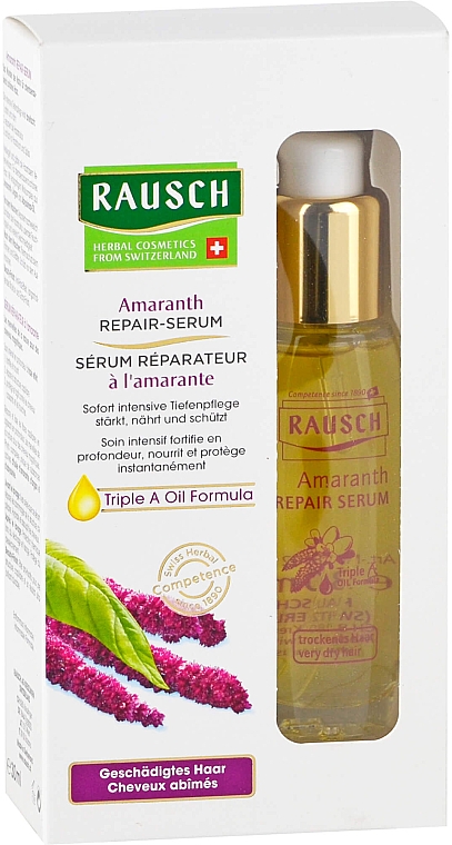 Revitalisierendes Haarserum mit Amaranth - Rausch Amaranth Repair Serum — Bild N1