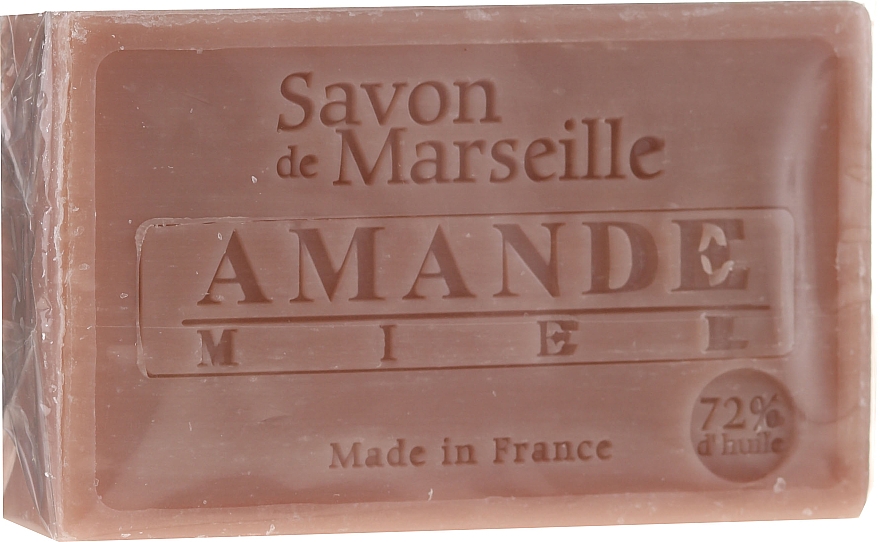 Natürliche Seife mit süßem Mandelöl und Honig - Le Chatelard 1802 Almond & Honey Soap — Bild N1