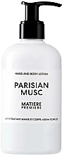 Düfte, Parfümerie und Kosmetik Matiere Premiere Parisian Musc - Lotion für Körper und Hände