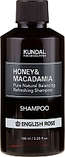 Düfte, Parfümerie und Kosmetik Erfrischendes Shampoo mit englischer Rose - Kundal Honey & Macadamia English Rose Shampoo