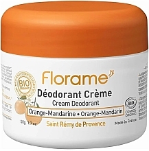 Düfte, Parfümerie und Kosmetik Deodorant-Creme Orange-Mandarine - Florame Orange-Mandarine Cream Deodorant