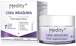Regenerierende Creme für empfindliche Haut - AVA Laboratorium Medity+ — Bild N1