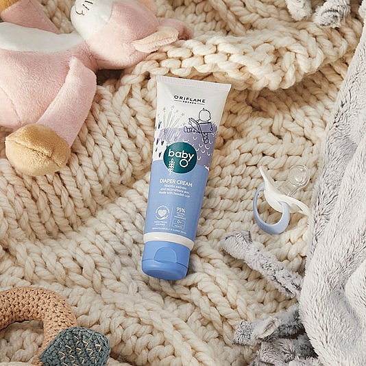 Feuchtigkeitsspendende Windelcreme mit schwedischer Eiche - Oriflame Baby O Diaper Cream — Bild N4