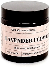 Düfte, Parfümerie und Kosmetik Duftende Sojakerze Lavendelblüte - Koszyczek Natury Lavender Flower