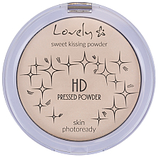 Düfte, Parfümerie und Kosmetik Gesichtspuder - Lovely HD Pressed Powder