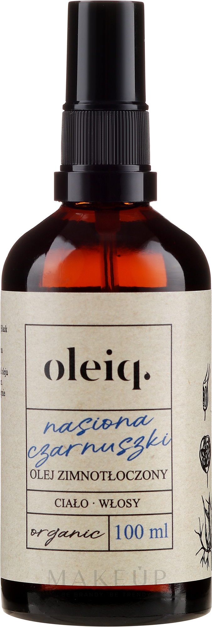 Schwarzkümmelöl für Körper und Haar - Oleiq Black Cumin Hair And Body Oil — Bild 100 ml