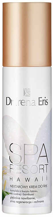 Regenerierende und schützende Handcreme mit Lotus-, Seerose- und Bambuskomplex - Dr Irena Eris Spa Restore Hawaii Nectar Hand Cream — Bild N1