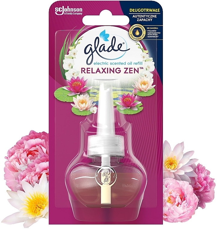 Glade Electric Scented Oil Relaxing Zen Refill - Elektrischer Lufterfrischer  — Bild N2