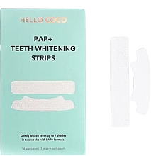 Düfte, Parfümerie und Kosmetik Zahnaufhellungsstreifen - Hello Coco PAP+ Teeth Whitening Strips
