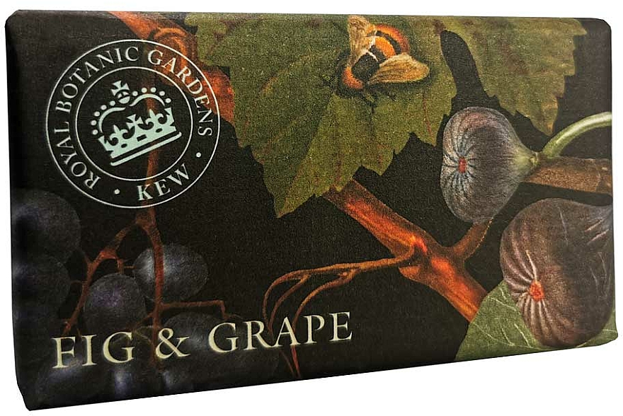 Seife mit Sheabutter und Feigen- und Weintraubenaroma - The English Soap Company Kew Gardens Fig and Grape Soap — Bild N1
