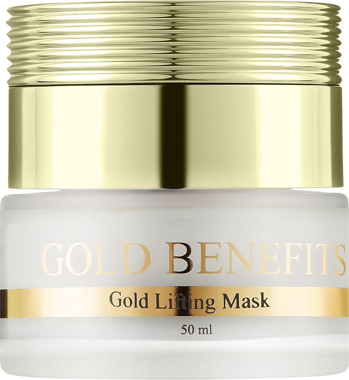 Maske mit Baumwollextrakt und Hyaluronsäure für das Gesicht - Sea of Spa Gold Benefits Gold Lifting Mask — Bild N1