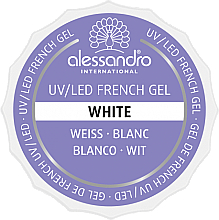Düfte, Parfümerie und Kosmetik Französisches Gel für Nägel weiß - Alessandro International French Gel White