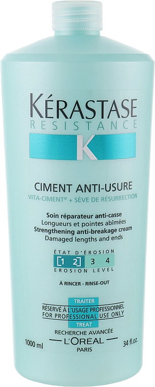 Anti-Haarbruch Conditioner für geschwächtes und geschädigtes Haar - Kerastase Ciment Anti-Usure — Bild N2