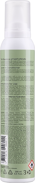 Leave-in-Haarspülung - Naturigin Leave-in Conditioner Moisturising Whipped Cream  — Bild N2