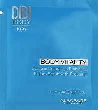 Körperpeeling-Creme mit Probiotikum - DIBI Milano Milano Body Vitality Cream Scrub With Probiotic (Probe) — Bild N1