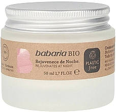 Beruhigende Anti-Aging Nachtcreme für das Gesicht - Babaria Bio Rejuvenating Night Cream — Bild N1
