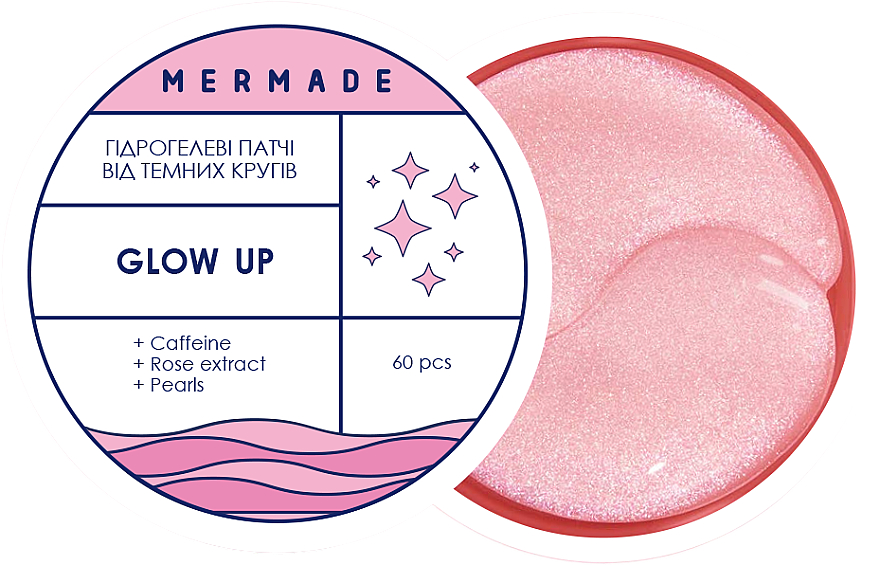 Aufhellende Hydrogel-Augenpatches - Mermade Glow Up Patch — Bild N1