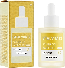 Intensive Ampullenpflege mit Vitamin C und Niacinamid für gesund aussehende und strahlende Haut - Tony Moly Vital Vita 12 Synergy Ampoule — Bild N2