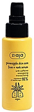 Serum für Gesicht und Hals mit Ananasextrakt - Ziaja Pineapple Skin Care Face & Neck Serum — Bild N1