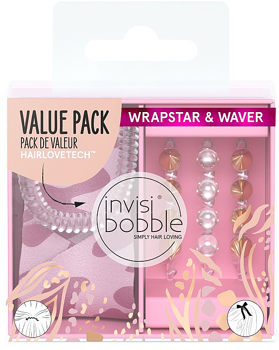 Haargummi-Set - Invisibobble Urban Safari Duo Sauvage Beauty — Bild N1