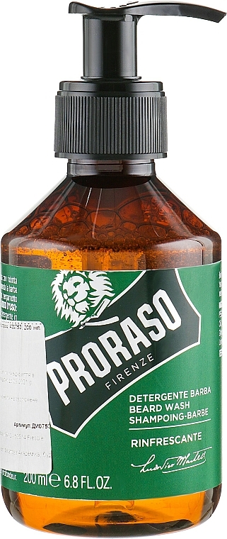 Bartshampoo - Proraso Refreshing Beard Wash — Bild N1