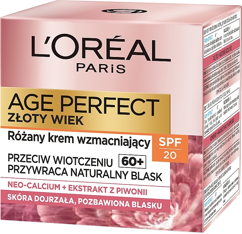 Rosa Straffungscreme - L'Oreal Paris Age Perfect SPF 20  — Bild N2