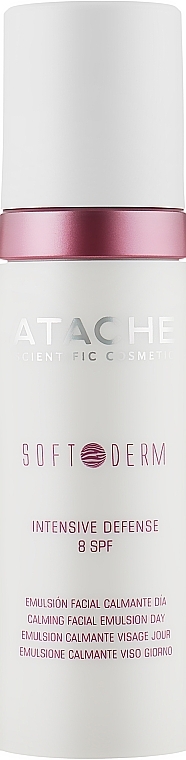 Beruhigende Gesichtsemulsion für den Tag - Atache Soft Derm Intensive Defense SPF 8 — Bild N1