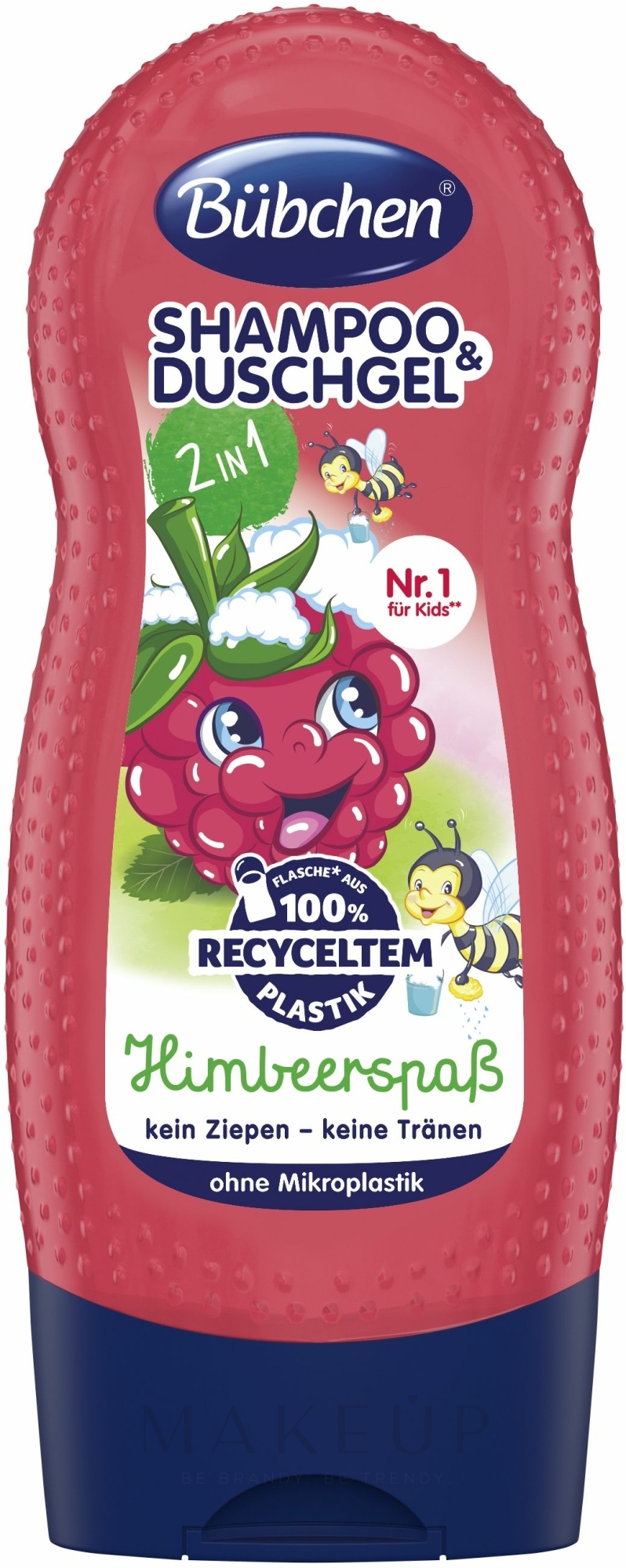 Shampoo und Duschgel für Kinder Himbärspaß - Bubchen — Bild 230 ml