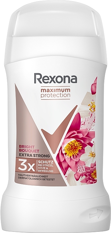Antitranspirantstift - Rexona Maximum Protection Bright Bouquet — Bild N1