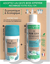 Düfte, Parfümerie und Kosmetik Set - Pur Eden Long Lasting Energizer Coffret Duo (deo/50ml + refill/100ml)