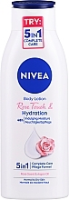 Körperlotion mit Rosenduft - Nivea Body Lotion Rose Touch — Bild N1