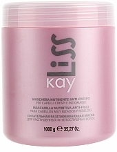 Düfte, Parfümerie und Kosmetik Glättende Intensivkur für dickes, widerspenstiges und rebellisches Haar - Kay Line Kay Liss Mask