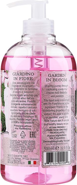 Duschgel Garten in voller Blüte mit Florentiner Schwertlilie - Nesti Dante Emozioni a Toscana Garden In Bloom — Bild N4