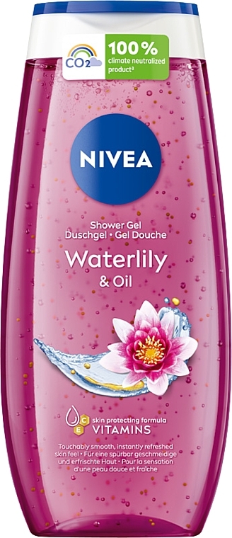 Duschgel Weiße Seerose und ätherisches Öl - NIVEA Hair Care Water Lily And Oil Shower Gel — Bild N2