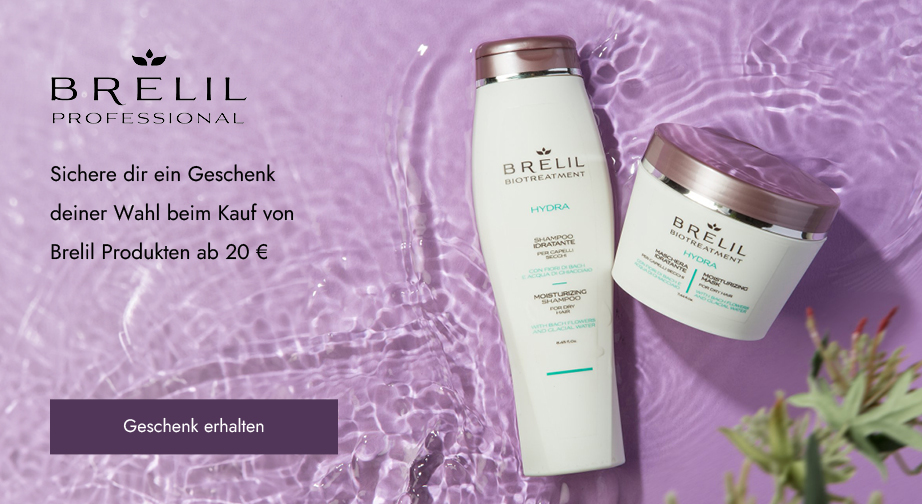 Beim Kauf von Brelil Produkten ab 20 € erhältst du ein Geschenk deiner Wahl