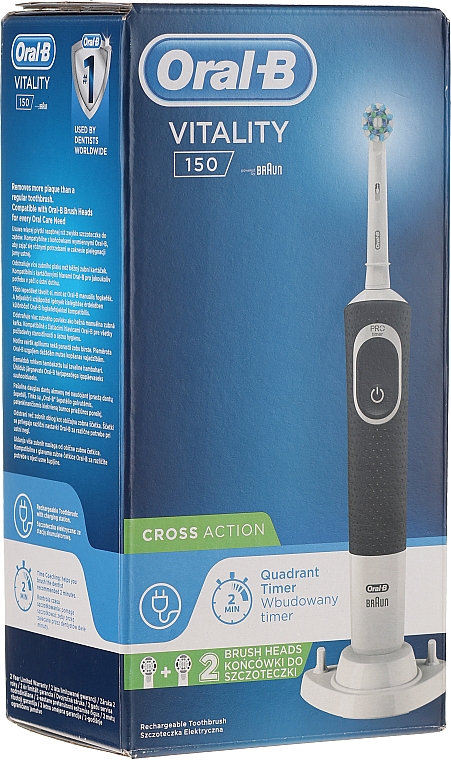Elektrische Zahnbürste Vitality 150 Cross Action - Oral-B Vitality 150 Cross Action — Bild N1
